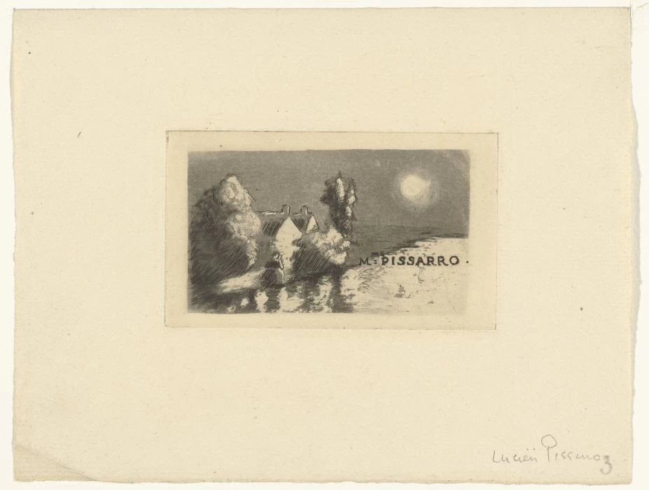 Biglietto da visita per Madame Pissarro - Rijks Museum, Amsterdam